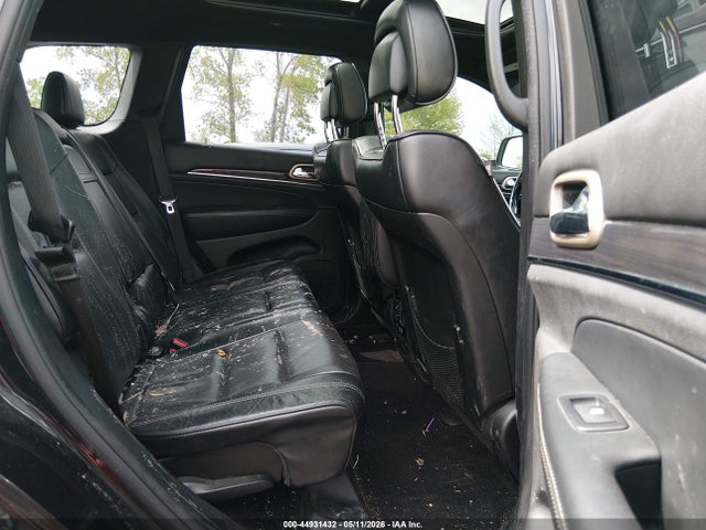 2016 Jeep Grand Cherokee Overland მანქანა იყიდება აუქციონზე, vin: 1C4RJFCG3GC474596, აუქციონის ნომერი: 44931432