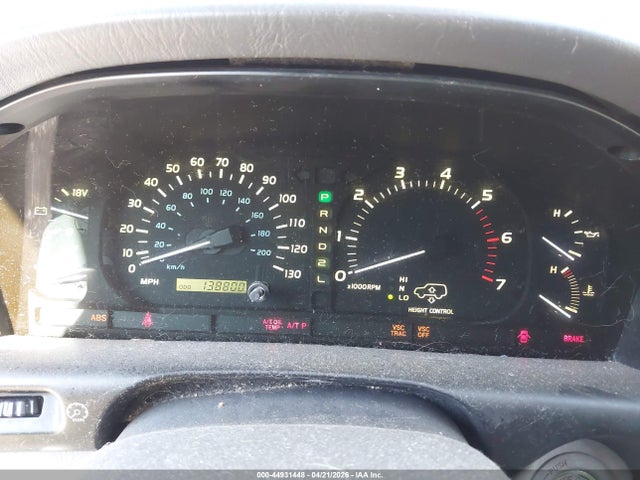 2001 Lexus Lx 470 მანქანა იყიდება აუქციონზე, vin: JTJHT00W313505414, აუქციონის ნომერი: 44931448