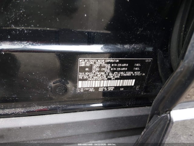 Продажа на аукционе авто 2022 Toyota Rav4 Prime Se, vin: JTMCB3FV1ND077388, номер лота: 44931449
