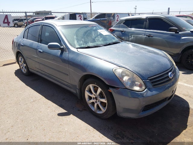 Aukcja sprzedaży 2006 Infiniti G35x, vin: JNKCV51F26M614059, numer aukcji: 44931641