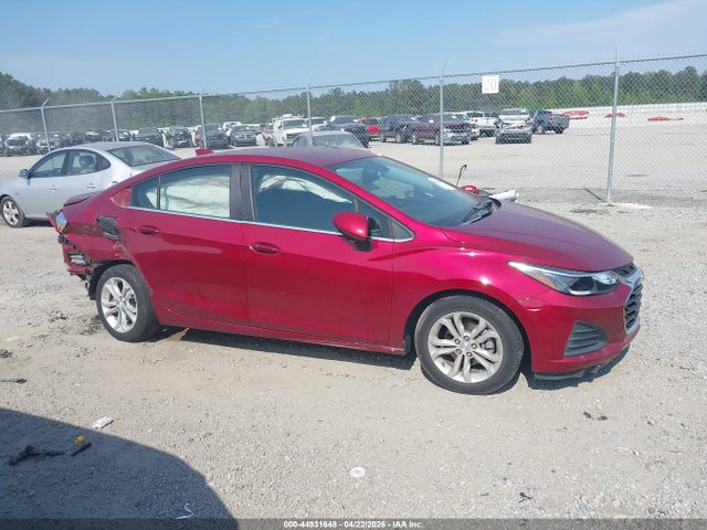 2019 Chevrolet Cruze Lt მანქანა იყიდება აუქციონზე, vin: 1G1BE5SM0K7107253, აუქციონის ნომერი: 44931648