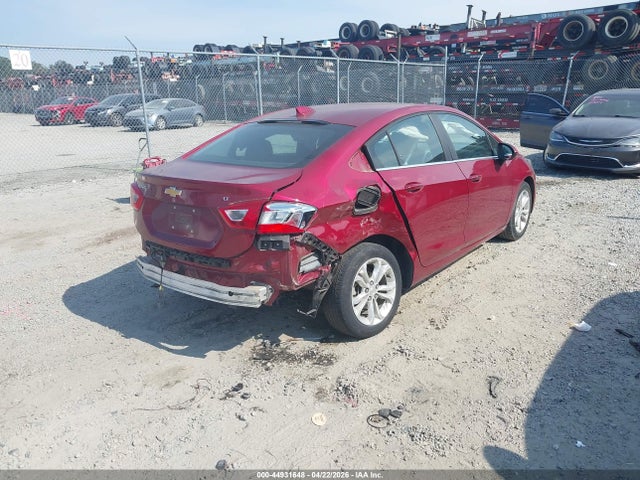 2019 Chevrolet Cruze Lt მანქანა იყიდება აუქციონზე, vin: 1G1BE5SM0K7107253, აუქციონის ნომერი: 44931648