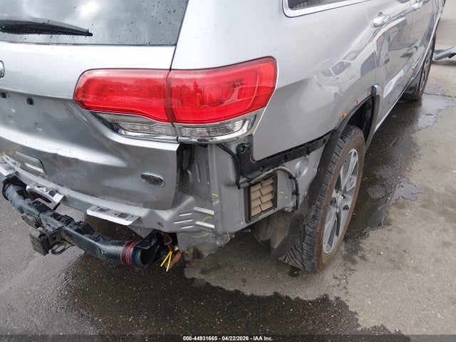 1C4RJFCG4JC334600 Jeep Grand Cherokee Overland 4x4