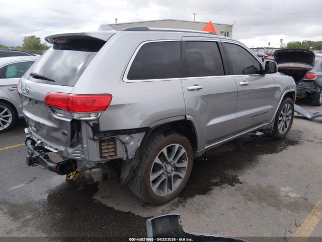 1C4RJFCG4JC334600 Jeep Grand Cherokee Overland 4x4
