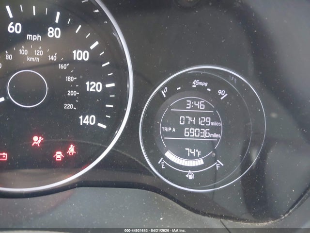 2018 Honda Hr-v Lx მანქანა იყიდება აუქციონზე, vin: 3CZRU5H33JM712762, აუქციონის ნომერი: 44931683