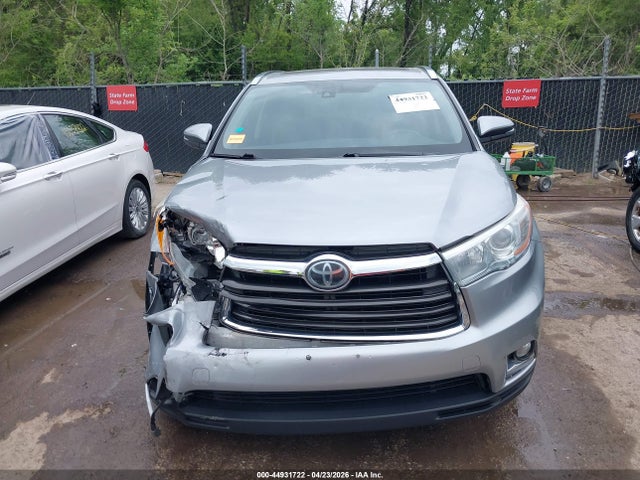 44931722 :رقم المزاد ، 5TDDKRFH0GS349129 vin ، 2016 Toyota Highlander Limited Platinum V6 مزاد بيع