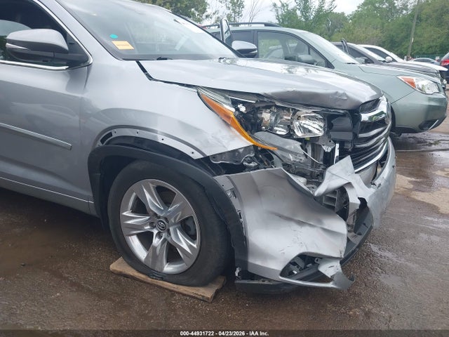 44931722 :رقم المزاد ، 5TDDKRFH0GS349129 vin ، 2016 Toyota Highlander Limited Platinum V6 مزاد بيع