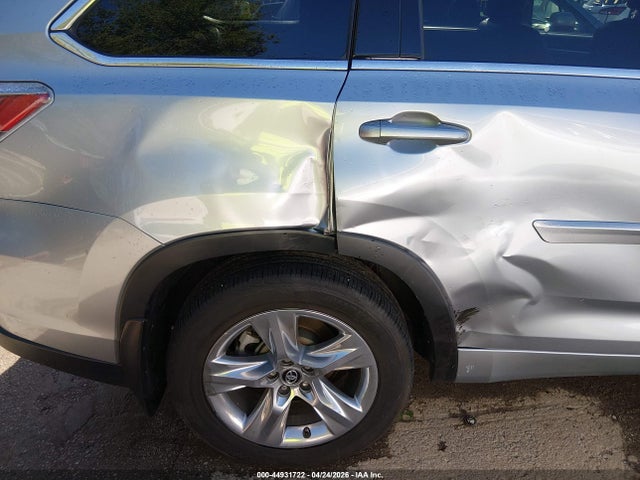 44931722 :رقم المزاد ، 5TDDKRFH0GS349129 vin ، 2016 Toyota Highlander Limited Platinum V6 مزاد بيع