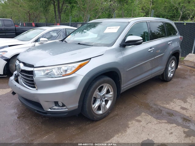 44931722 :رقم المزاد ، 5TDDKRFH0GS349129 vin ، 2016 Toyota Highlander Limited Platinum V6 مزاد بيع
