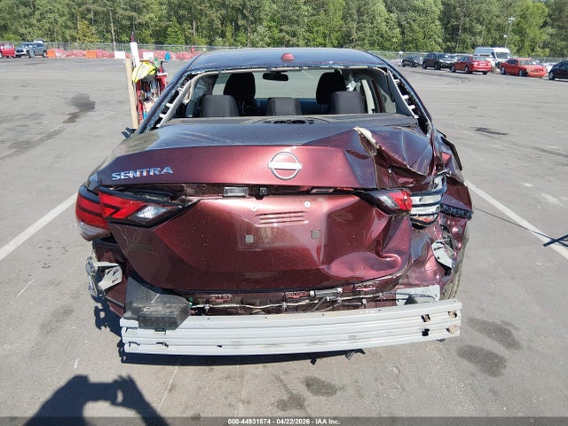 2025 Nissan Sentra Sv მანქანა იყიდება აუქციონზე, vin: 3N1AB8CV6SY395303, აუქციონის ნომერი: 44931874