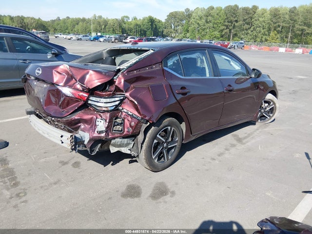 2025 Nissan Sentra Sv მანქანა იყიდება აუქციონზე, vin: 3N1AB8CV6SY395303, აუქციონის ნომერი: 44931874