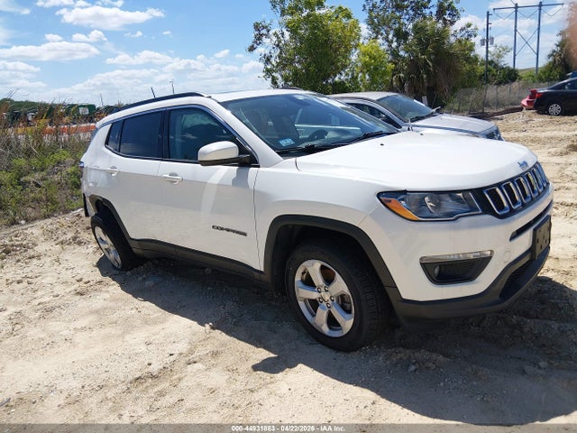 Продажа на аукционе авто 2021 Jeep Compass Latitude 4x4, vin: 3C4NJDBB0MT547917, номер лота: 44931883
