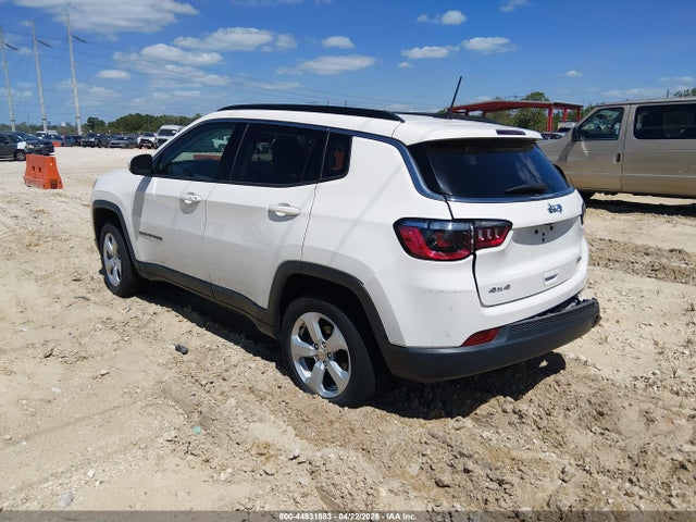 Продажа на аукционе авто 2021 Jeep Compass Latitude 4x4, vin: 3C4NJDBB0MT547917, номер лота: 44931883