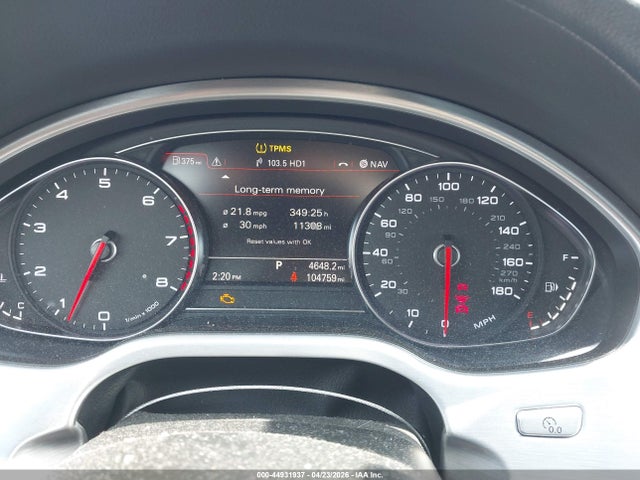 Продаж на аукціоні авто 2015 Audi A8 3.0t, vin: WAUJGAFD1FN040645, номер лоту: 44931937