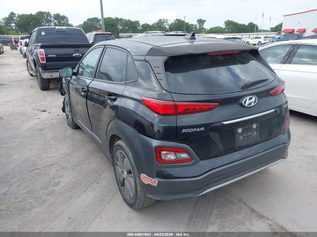 Auction sale of the 2019 Hyundai Kona Ev Limited, vin: KM8K33AG0KU022598, lot number: 44931953