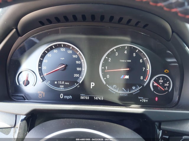 44931955 :رقم المزاد ، 5YMKT6C55F0C89020 vin ، 2015 Bmw X5 M مزاد بيع