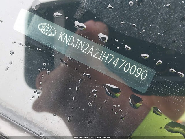 44931978 :رقم المزاد ، KNDJN2A21H7470090 vin ، 2017 Kia Soul مزاد بيع