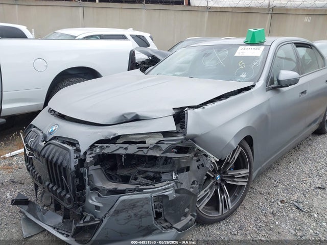 2023 Bmw I7 Xdrive60 მანქანა იყიდება აუქციონზე, vin: WBY53EJ07PCN87829, აუქციონის ნომერი: 44931980