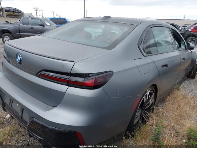 2023 Bmw I7 Xdrive60 მანქანა იყიდება აუქციონზე, vin: WBY53EJ07PCN87829, აუქციონის ნომერი: 44931980