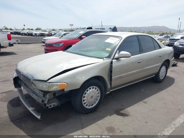 44931995 :رقم المزاد ، 2G4WS52J811324256 vin ، 2001 Buick Century Custom مزاد بيع