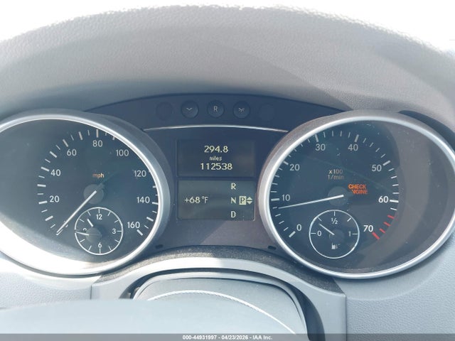 44931997 :رقم المزاد ، 4JGBB86E76A044466 vin ، 2006 Mercedes-benz Ml 350 4matic مزاد بيع