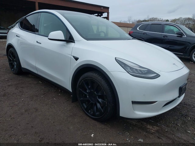 2021 Tesla Model Y Long Range Dual Motor All-wheel Drive მანქანა იყიდება აუქციონზე, vin: 5YJYGDEEXMF065987, აუქციონის ნომერი: 44932002