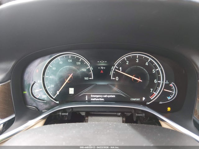 44932012 :رقم المزاد ، WBA7E4C56KGV70557 vin ، 2019 Bmw 740i Xdrive مزاد بيع