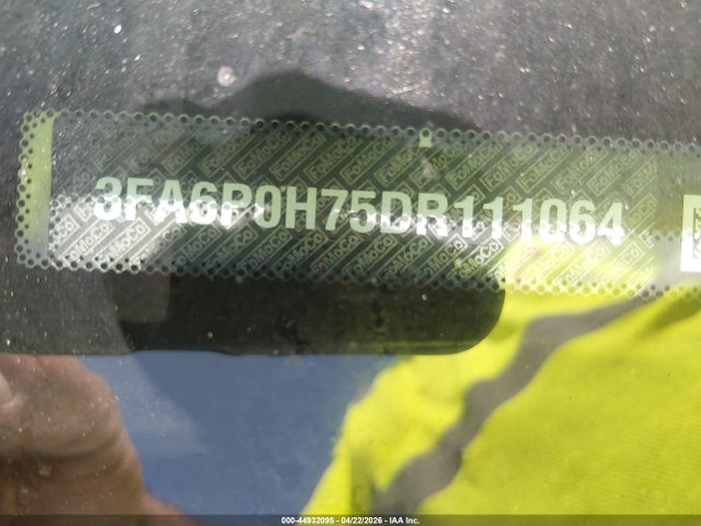 44932095 :رقم المزاد ، 3FA6P0H75DR111064 vin ، 2013 Ford Fusion Se مزاد بيع