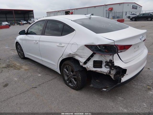 44932156 :رقم المزاد ، 5NPD84LFXJH311263 vin ، 2018 Hyundai Elantra Limited/sel/value Edition مزاد بيع