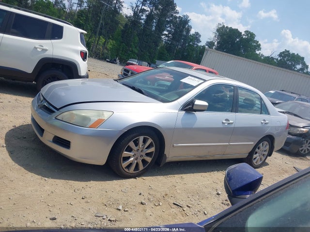 2006 Honda Accord 3.0 Ex მანქანა იყიდება აუქციონზე, vin: 1HGCM665X6A071928, აუქციონის ნომერი: 44932171