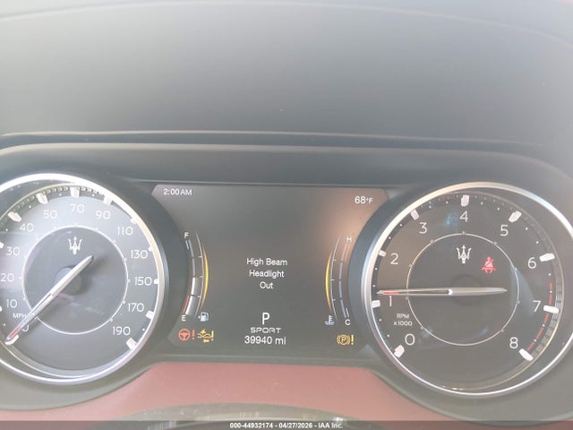 Aukcja sprzedaży 2021 Maserati Levante S Granlusso, vin: ZN661YUL0MX377532, numer aukcji: 44932174
