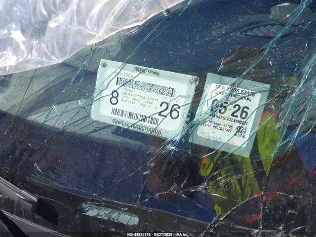44932196 :رقم المزاد ، WAUBEGFF3LA090237 vin ، 2020 Audi A3 Premium 45 Tfsi S Line Quattro S Tronic مزاد بيع