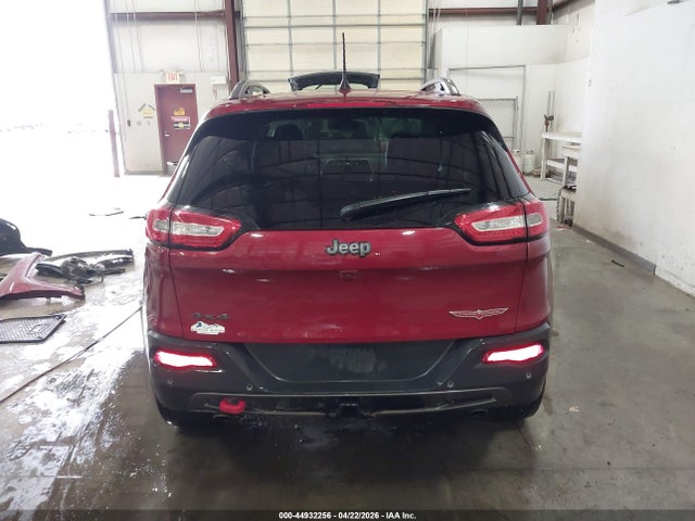 2017 Jeep Cherokee Trailhawk მანქანა იყიდება აუქციონზე, vin: 1C4PJMBS0HW517485, აუქციონის ნომერი: 44932256