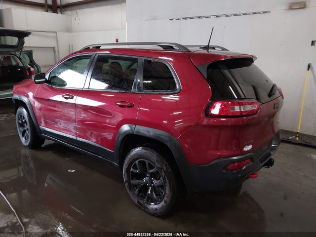 2017 Jeep Cherokee Trailhawk მანქანა იყიდება აუქციონზე, vin: 1C4PJMBS0HW517485, აუქციონის ნომერი: 44932256