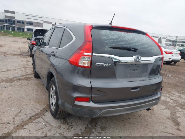 2015 Honda Cr-v Lx მანქანა იყიდება აუქციონზე, vin: 3CZRM3H35FG712367, აუქციონის ნომერი: 44932263