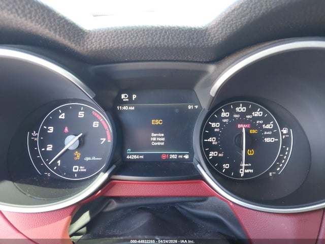 2020 Alfa Romeo Stelvio Ti Sport Awd მანქანა იყიდება აუქციონზე, vin: ZASPAKBN9L7C76261, აუქციონის ნომერი: 44932265