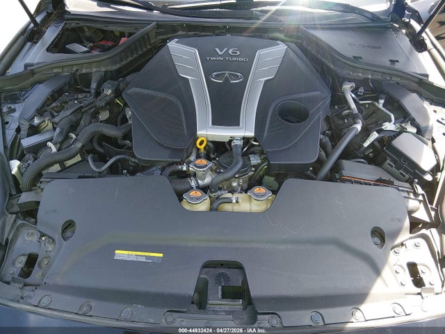 2016 Infiniti Q50 3.0t Red Sport 400 მანქანა იყიდება აუქციონზე, vin: JN1FV7AP7GM420134, აუქციონის ნომერი: 44932424