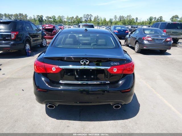 2016 Infiniti Q50 3.0t Red Sport 400 მანქანა იყიდება აუქციონზე, vin: JN1FV7AP7GM420134, აუქციონის ნომერი: 44932424