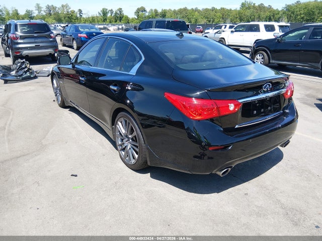 2016 Infiniti Q50 3.0t Red Sport 400 მანქანა იყიდება აუქციონზე, vin: JN1FV7AP7GM420134, აუქციონის ნომერი: 44932424