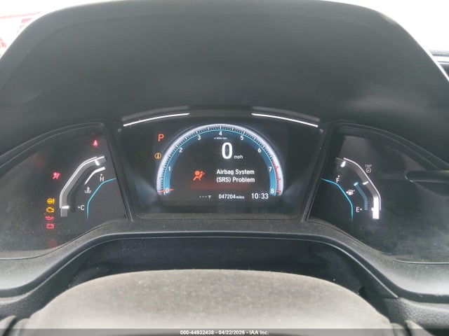 44932438 :رقم المزاد ، 2HGFC2F61KH603757 vin ، 2019 Honda Civic Lx مزاد بيع