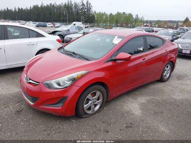 KMHDH4AE6FU255275 Hyundai ELANTRA SE