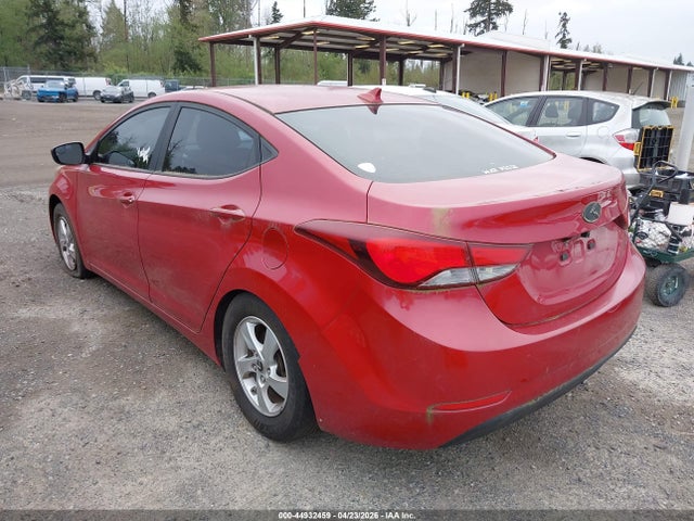 KMHDH4AE6FU255275 Hyundai ELANTRA SE