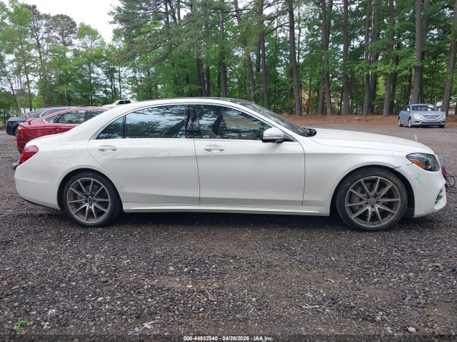 Aukcja sprzedaży 2020 Mercedes-benz S 560, vin: WDDUG8DB7LA521910, numer aukcji: 44932540