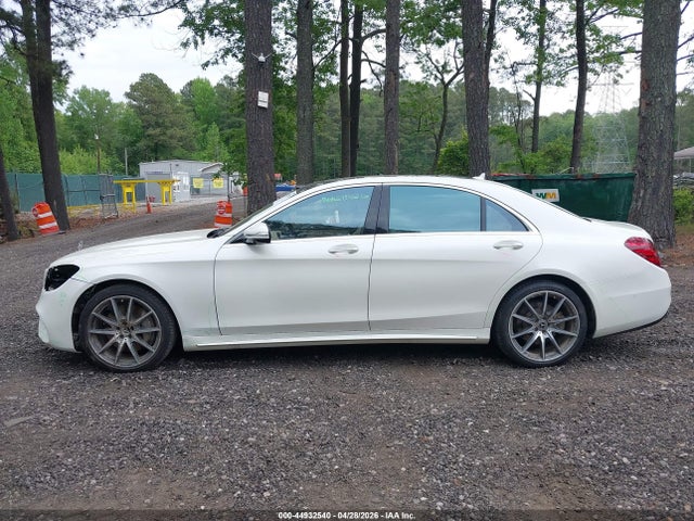 Aukcja sprzedaży 2020 Mercedes-benz S 560, vin: WDDUG8DB7LA521910, numer aukcji: 44932540