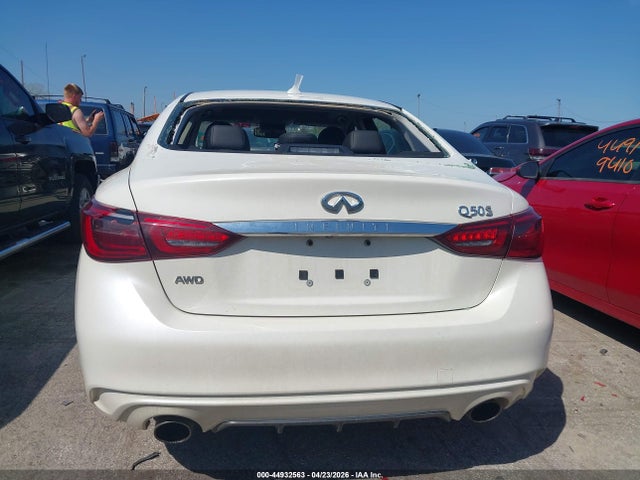 44932563 :رقم المزاد ، JN1EV7AR0KM559382 vin ، 2019 Infiniti Q50 3.0t Luxe مزاد بيع