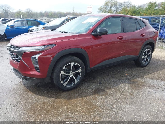44932591 :رقم المزاد ، KL77LGEP8SC210316 vin ، 2025 Chevrolet Trax Fwd 1rs مزاد بيع