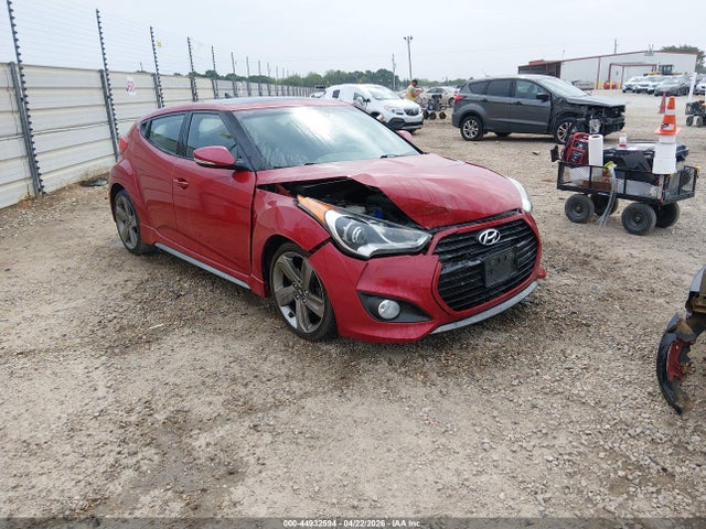 Продаж на аукціоні авто 2013 Hyundai Veloster Turbo W/black, vin: KMHTC6AE2DU128543, номер лоту: 44932594