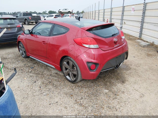 Продаж на аукціоні авто 2013 Hyundai Veloster Turbo W/black, vin: KMHTC6AE2DU128543, номер лоту: 44932594