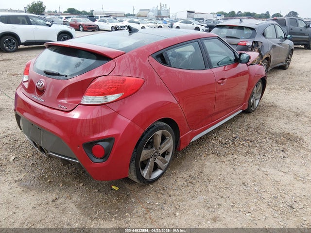 Продаж на аукціоні авто 2013 Hyundai Veloster Turbo W/black, vin: KMHTC6AE2DU128543, номер лоту: 44932594