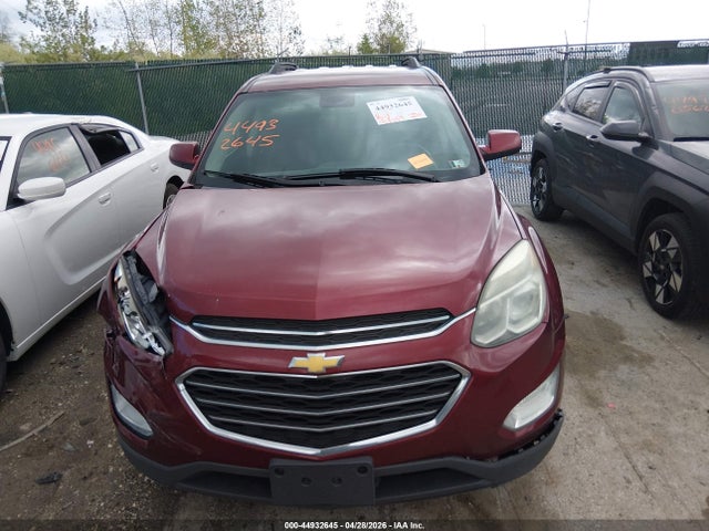 2016 Chevrolet Equinox Lt მანქანა იყიდება აუქციონზე, vin: 2GNFLFEK4G6140477, აუქციონის ნომერი: 44932645